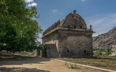 Hindistan, Tamil Nadu 'daki Gingee Fort Tesisi.