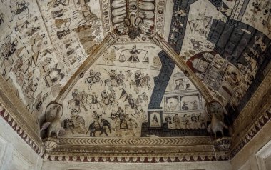 Orchha, kayıp şehir Hindistan.