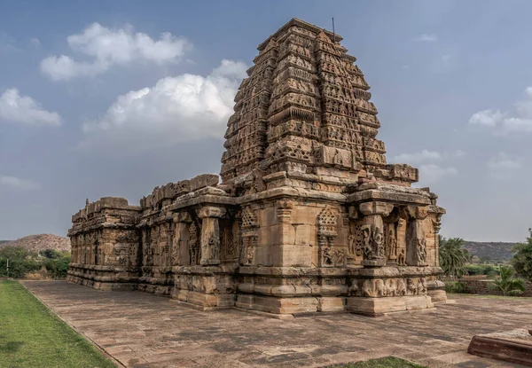 Complexo Arquitetônico Pattadakal Século Viii Clímax Desenvolvimento Estilo Hindu Wesar — Fotografia de Stock