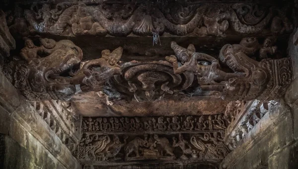 architectural complex in Pattadakal of the 8th century, the climax in the development of the Hindu style of Wesar in temple architecture