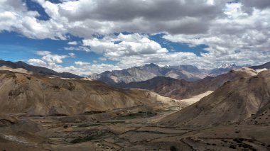 Tibet Budist Manastırı Lamayuru, Lamayuru Gompa, Ladakh, Kargil, Jammu ve Kashmir, Yukarı İndus Vadisi, Hindistan