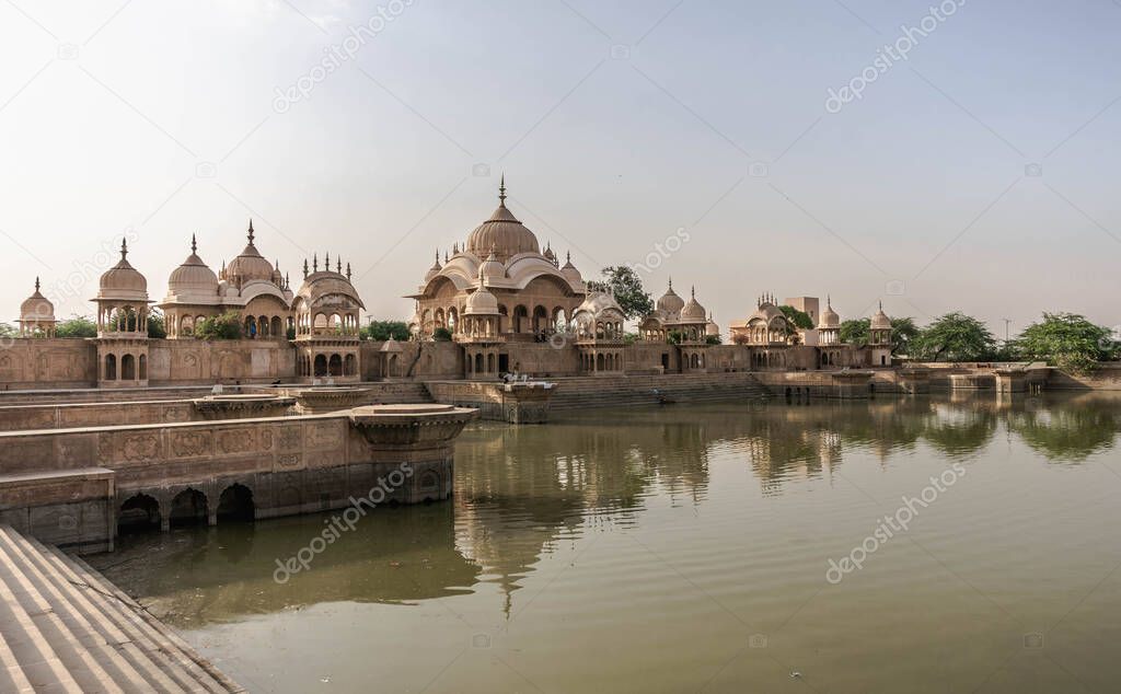 Govardhana City in Uttar Pradesh, India