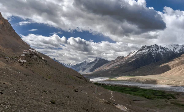 계곡에 티베트 — 스톡 사진