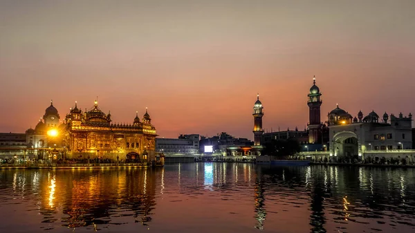 Amritsar Città Sacra Dei Sikh Punjab India — Foto Stock