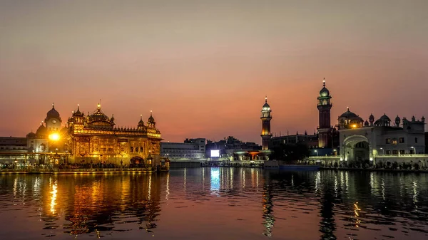 Amritsar Ciudad Sagrada Los Sijs Punjab India — Foto de Stock