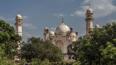 Bibi Ka Makbara Rabia ud Durrani anıtı Aurangabad, Hindistan