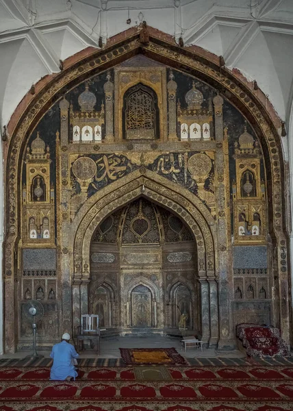 Jama Masjid Från Bijapur Moské Den Indiska Delstaten Karnataka Den — Stockfoto