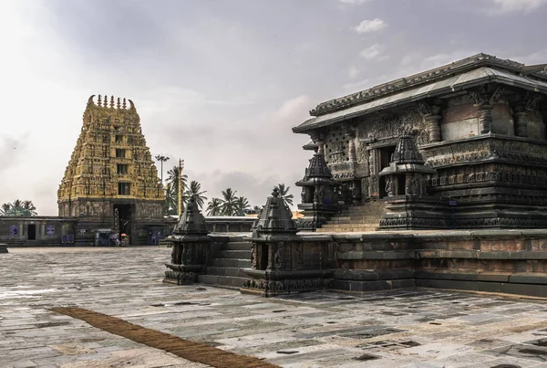 中世纪的贝尔是荷叶萨尔帝国的首都 以前被称为Velapuri Karnataka India — 图库照片