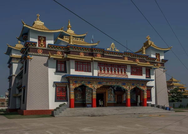 Bodhgaya Endroit Bouddha Atteint Illumination Centre Principal Pèlerinage Bouddhiste — Photo