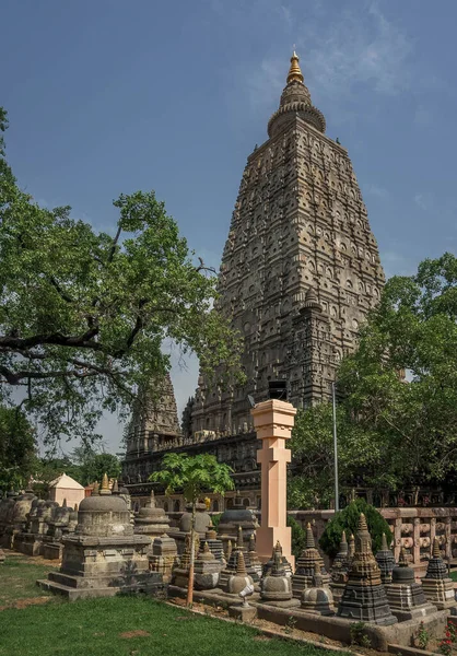 Bodhgaya, the place where Buddha attained enlightenment, the main center of Buddhist pilgrimage