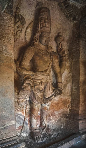 Badami Hlavní Město Dynastie Chalukya Bylo Známé Jako Watapi — Stock fotografie