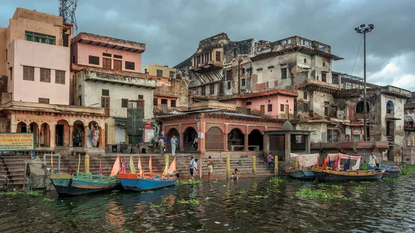 Mathura Jedním Nejstarších Měst Indii — Stock fotografie