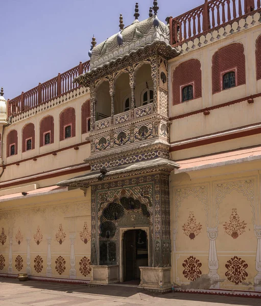 Jaipur Chamada Cidade Rosa Capital Rajasthan Pátria Dos Clãs Militares — Fotografia de Stock
