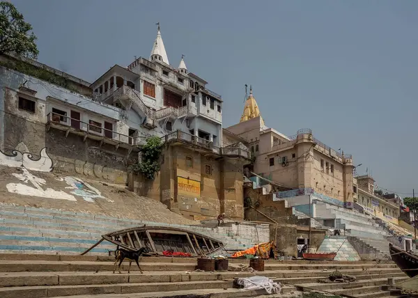 Varanasi Jedno Nejstarších Měst Světě Indie — Stock fotografie