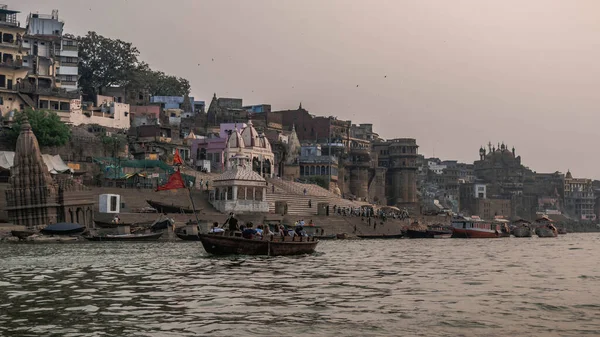 Varanasi Jedno Nejstarších Měst Světě Indie — Stock fotografie