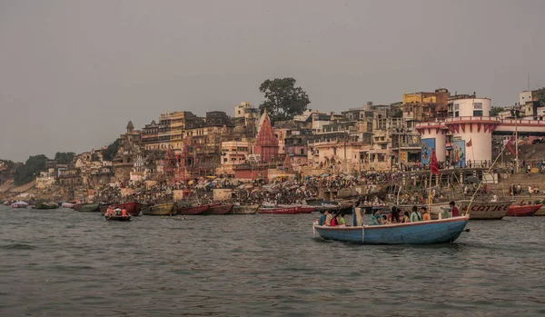 Varanasi Jedno Nejstarších Měst Světě Indie — Stock fotografie