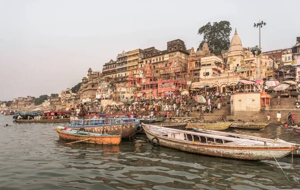 Varanasi Jedno Nejstarších Měst Světě Indie — Stock fotografie