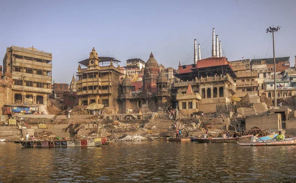 Varanasi Jedno Nejstarších Měst Světě Indie — Stock fotografie