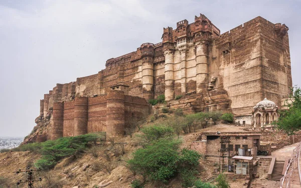 Jodhpur Uma Cidade Antiga Muito Bonita Índia — Fotografia de Stock