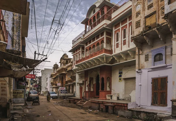 Cidade Antiga Pushkar Borda Deserto Thar Rajasthan — Fotografia de Stock