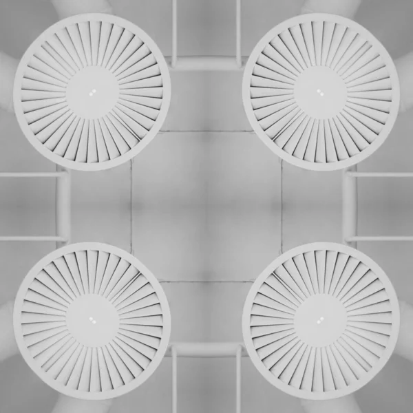 Element Van Naadloos Patroon Tegel Patroon Wit Plafond Geometrie Een — Stockfoto