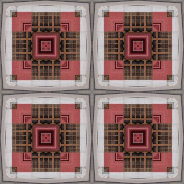 Kusursuz bir kalıp, bir web sitesi ya da blog iletisi için tasarım elemanı. Tekstil, duvar kağıdı, ambalaj. Mendil ya da fayans. Kaleydoskop. 