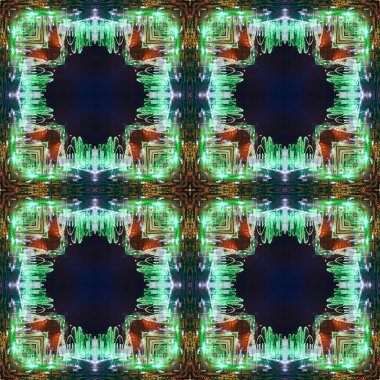 Kusursuz bir kalıp, bir web sitesi ya da blog iletisi için tasarım elemanı. Tekstil, duvar kağıdı, ambalaj. Mendil ya da fayans. Kaleydoskop. 