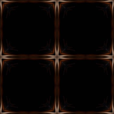 Kaleydoskop, fotoğraftaki kusursuz soyut geometrik desen - gece şehrinin ışıkları. Bu bir odak noktası. Karanlık bir arkaplanda renkli ışık noktaları. Paketleme, tekstil, web sitesi veya günlük için arkaplan tasarımı ögesi