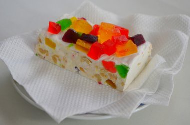 çok renkli marmelat ile Doğu tatlılar