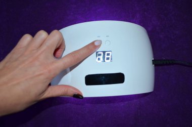  İçin lamba Uv Uv zamanlayıcı ile çivi.