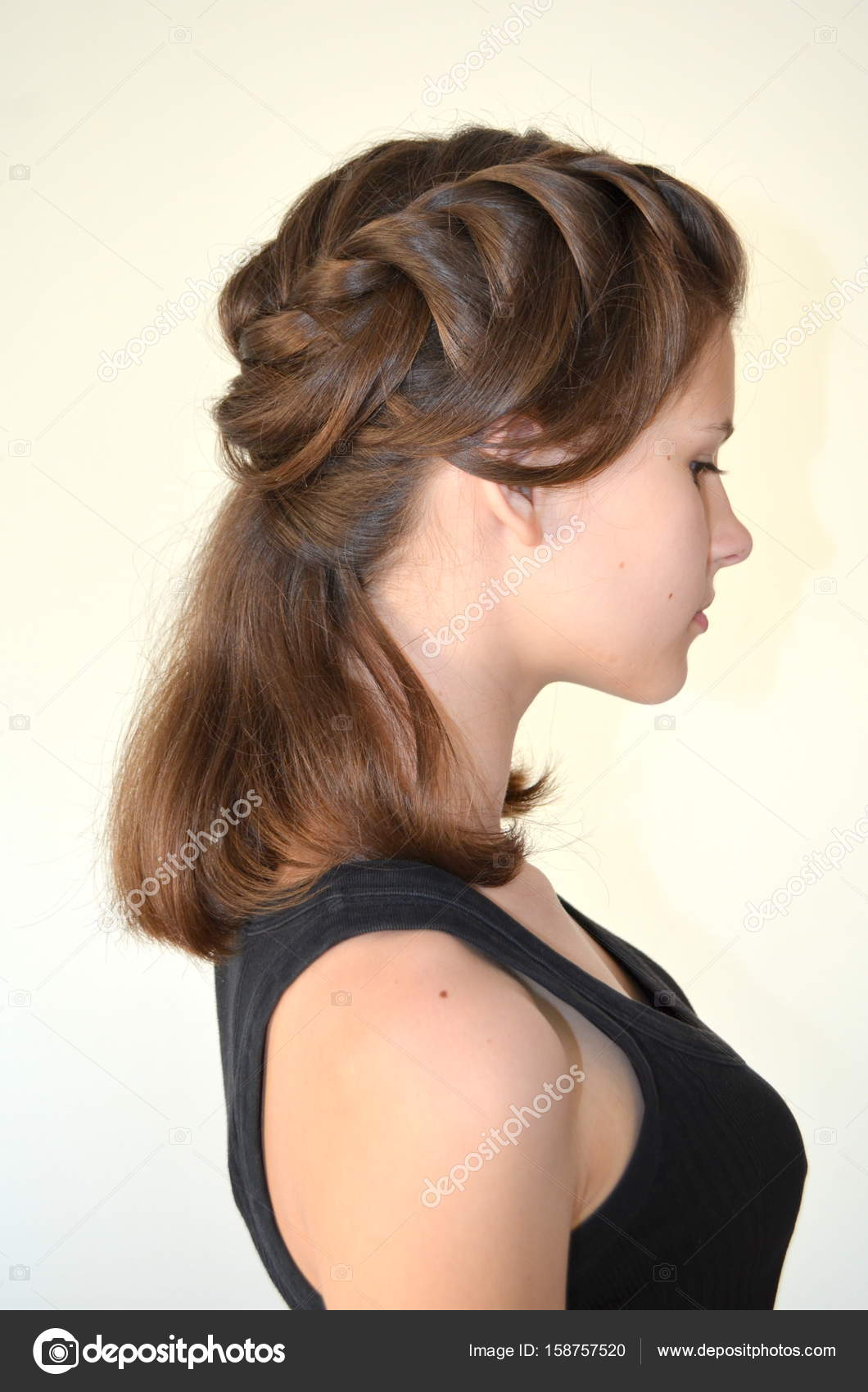 Spikelets on medium hair - hairstyles that will go to everyone 27 Spikelets on medium hair - hairstyles that will go to everyone 51