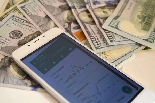 telefon para arka plan üzerinde