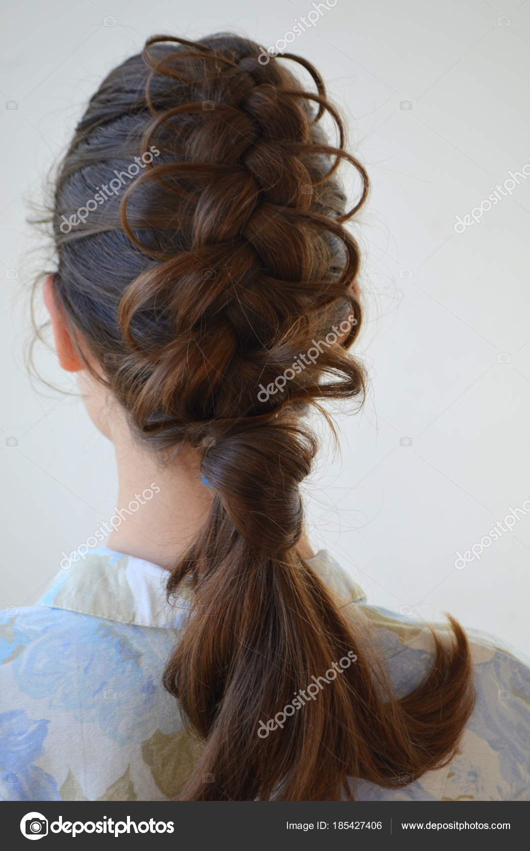 Openwork French Braid Hairstyle Medium Length Mastery