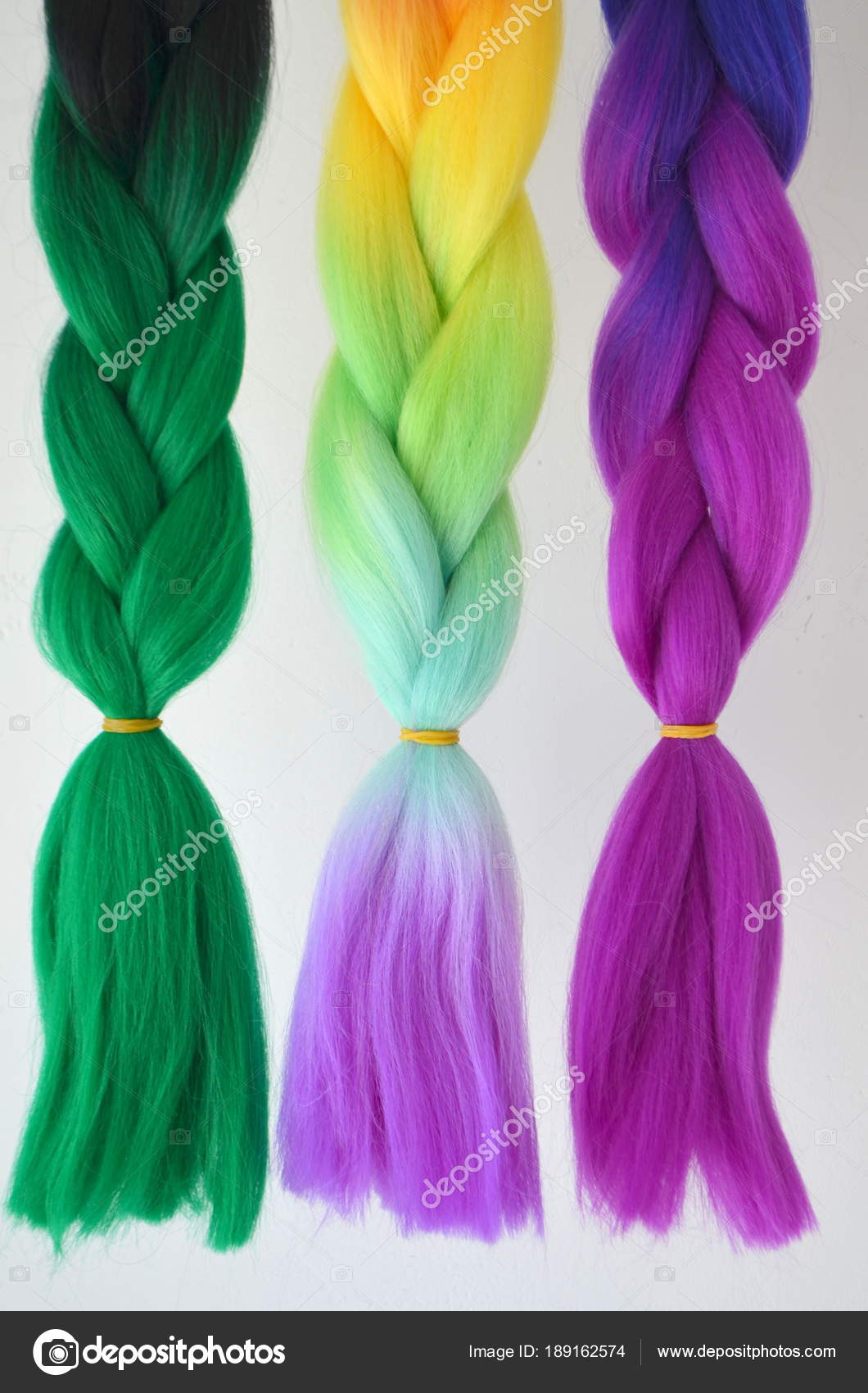 Kanekalon Filamentos Artificiales Color Pelo Material Para