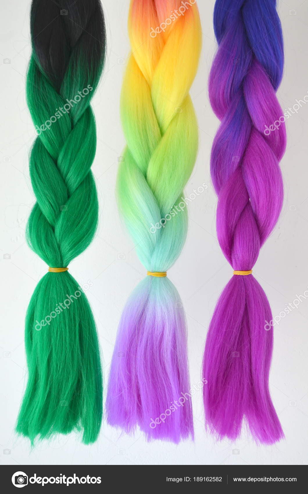 Kanekalon Filamentos Artificiales Color Pelo Material Para