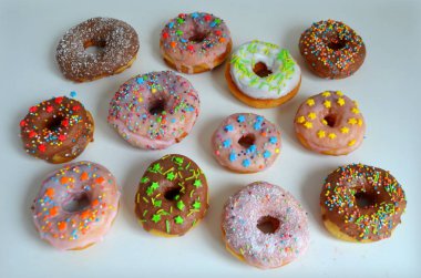 çörek farklı sır ile