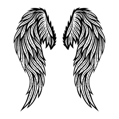 İki kanatlı melek.