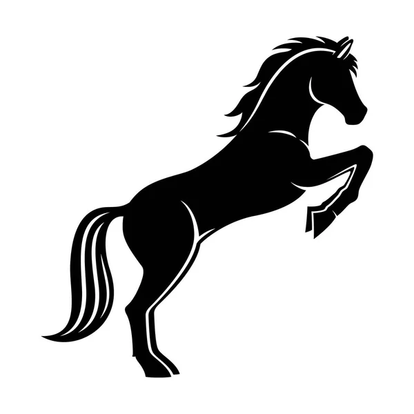 Teken van het paard. — Stockfoto