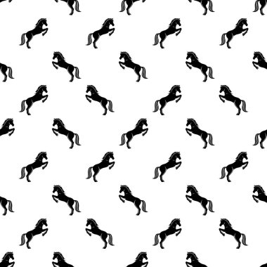 atları ile arka plan.