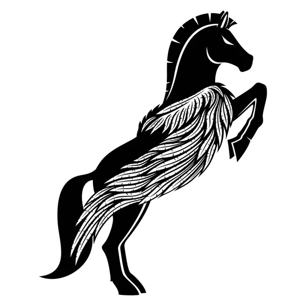 Signo de pegaso . — Vector de stock