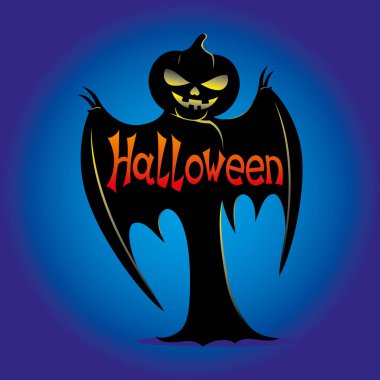 Cadılar Bayramı Balkabağı bat.