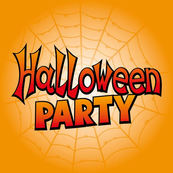 Cadılar Bayramı partisi turuncu bayrak.