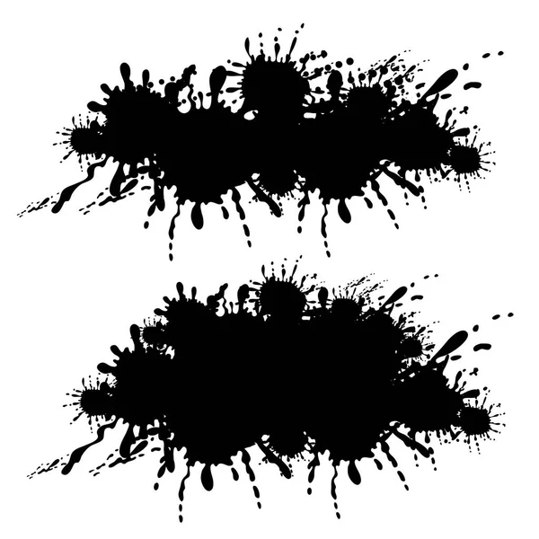 Abstract black blots. — Διανυσματικό Αρχείο