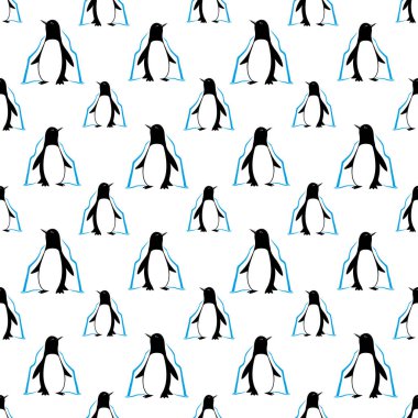 sorunsuz geçmiş penguenler ile.