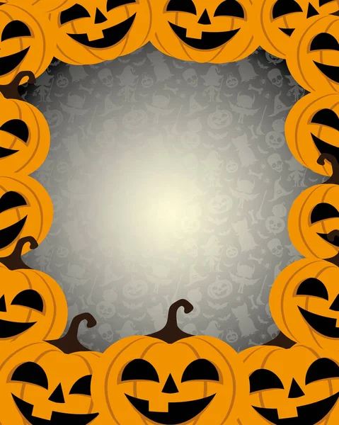 Neşeli Halloween pumpkins.