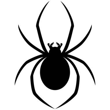 Siyah örümcek işareti.