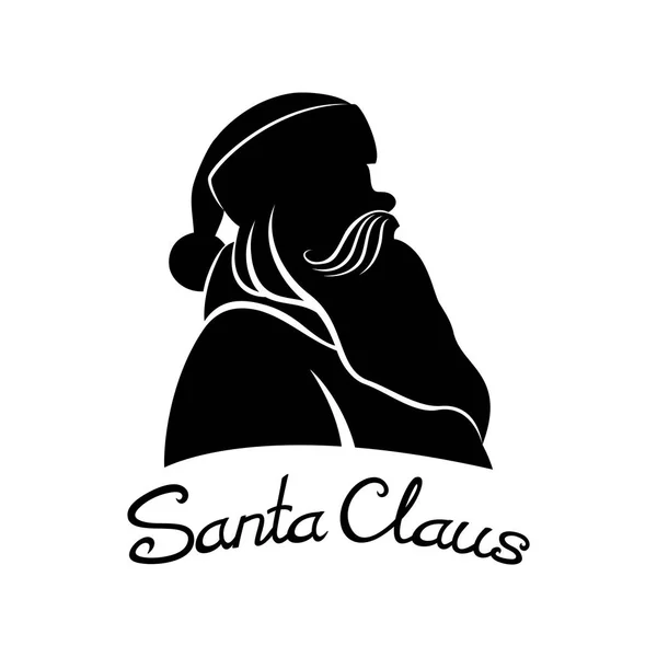 Знак Санта-Клауса . — стоковый вектор