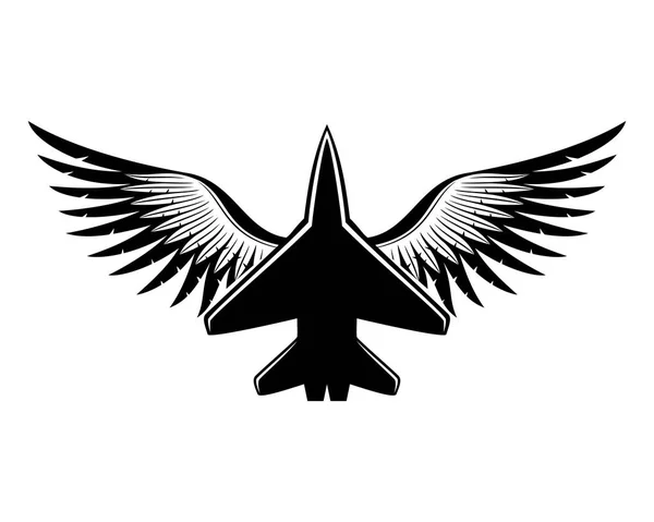 Aéronefs et ailes . — Image vectorielle