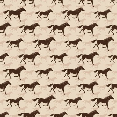 Atlar çalıştıran ile sorunsuz arka plan.