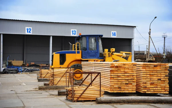 Wood processing plant — Stock Photo, Image
